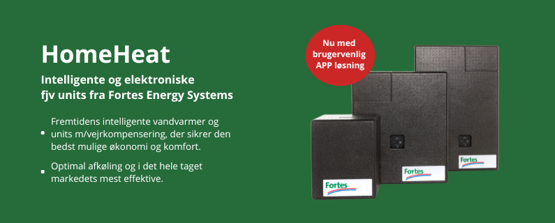 HomeHeat &ndash; intelligente og elektroniske fjernvarmeunits